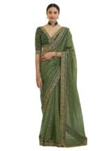 Womens Georgette Saree For Womens (SSFB-SARI2845)