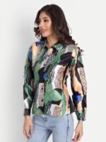 Women western Wear Abstract Print